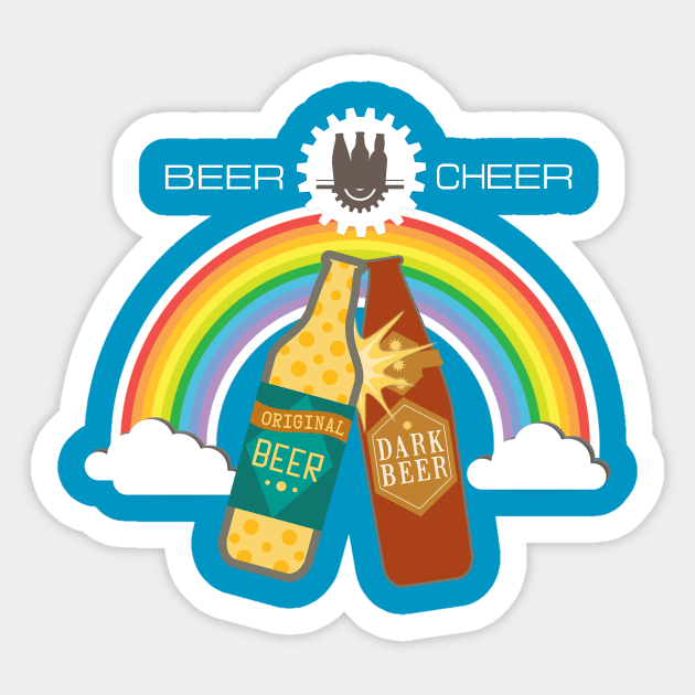 Beer Cheers Sticker by beercheer